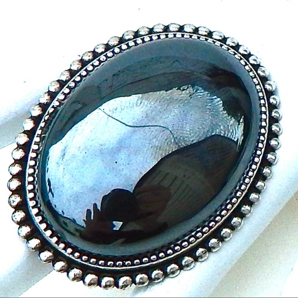 GASOLINE GLAMOUR HEMATITE RING - Picture 3 of 3